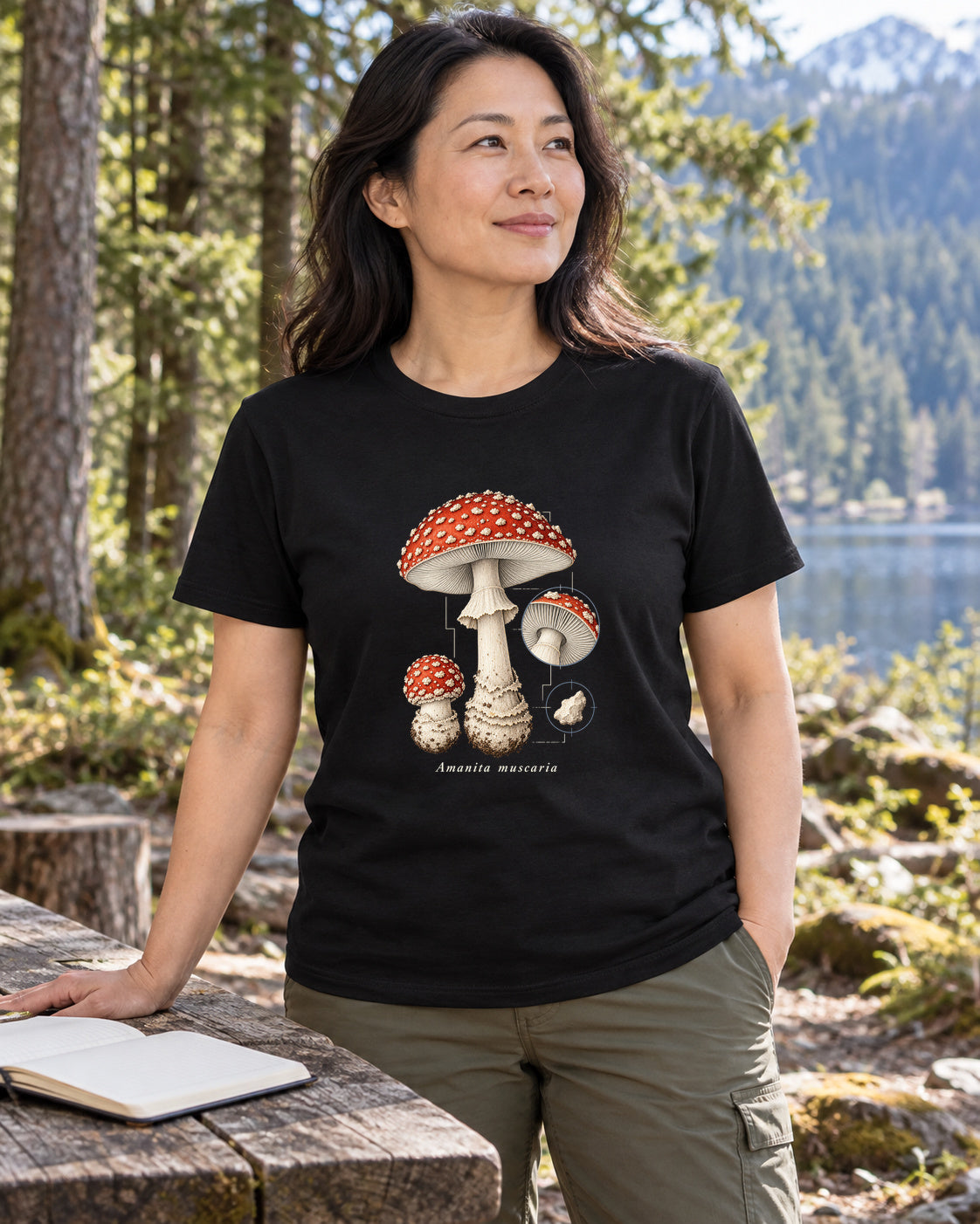 Mushroom T-Shirts: Morel, Chanterelle, Amanita and Other Designs