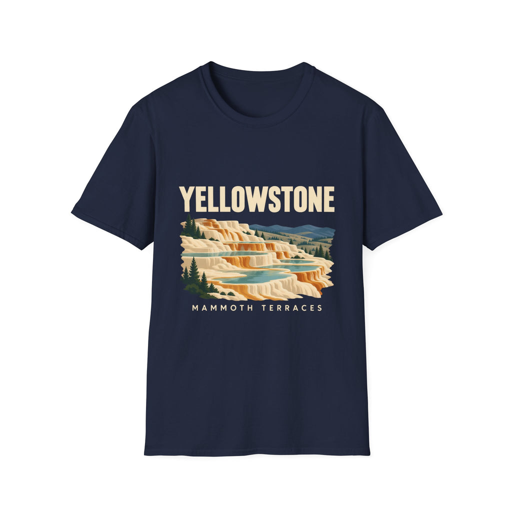 Yellowstone Mammoth Terraces Graphic T-Shirt