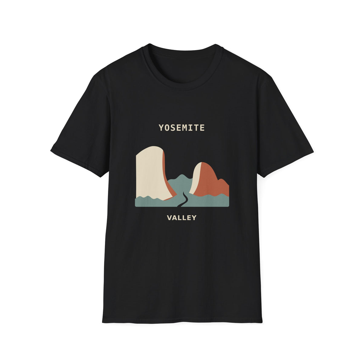 Yosemite Valley National Park Graphic T-Shirt