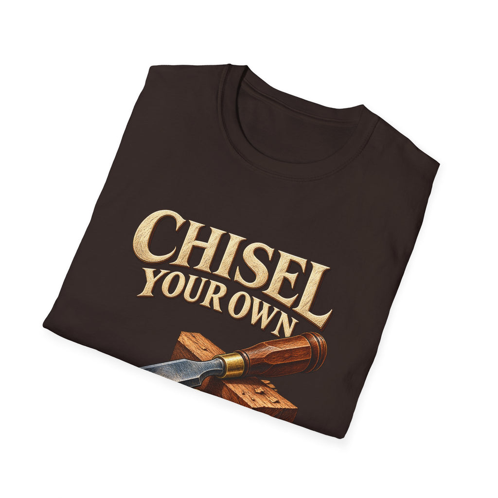 Chisel Your Own Path Woodworking Graphic T-Shirt