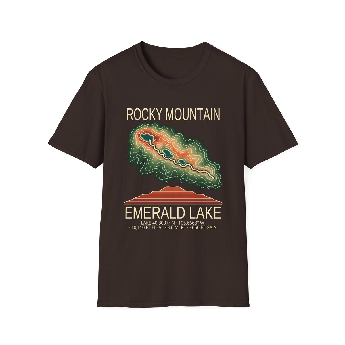 Emerald Lake Hiking T-Shirt | Rocky Mountain