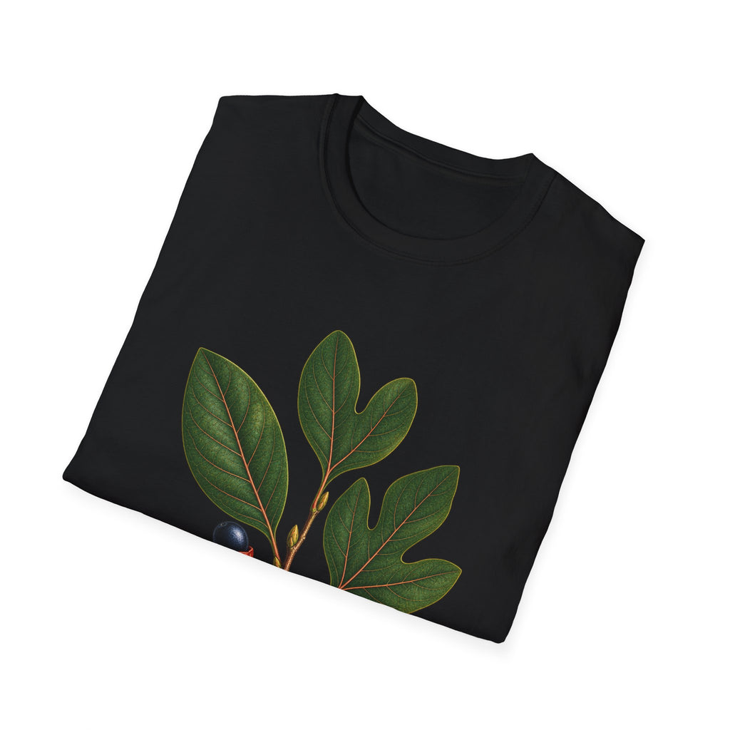 Sassafras Botanical Leaf Study T-Shirt