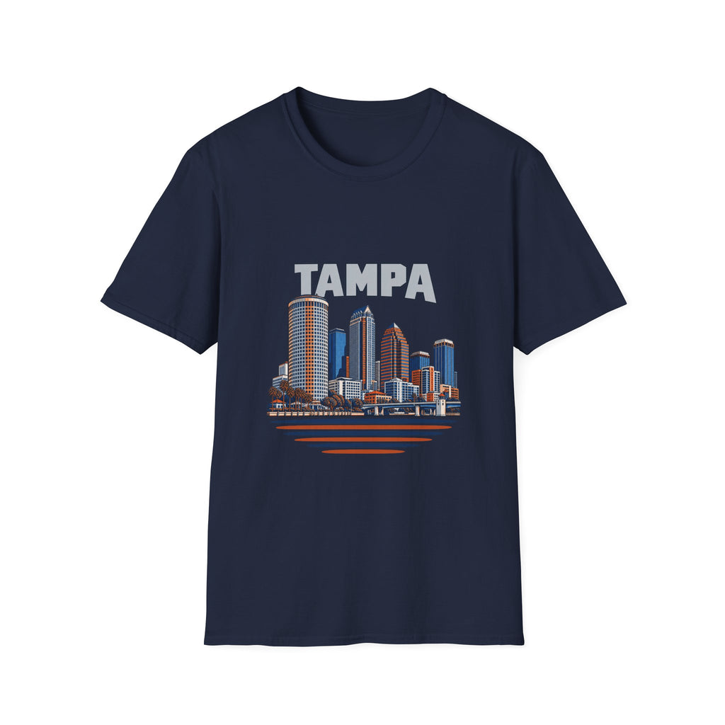 Tampa Skyline Cityscape T-Shirt