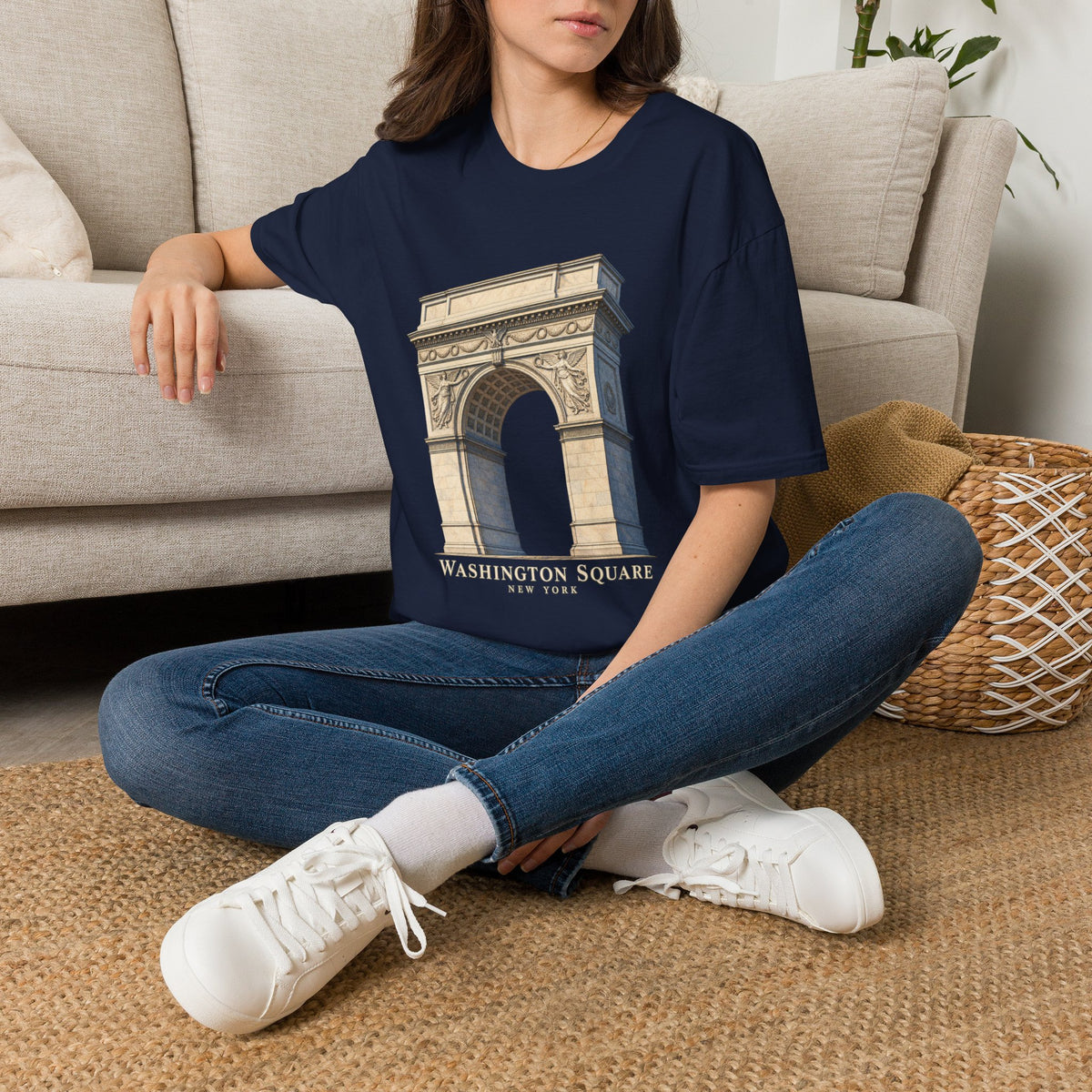 Washington Square Arch New York Architectural T-Shirt