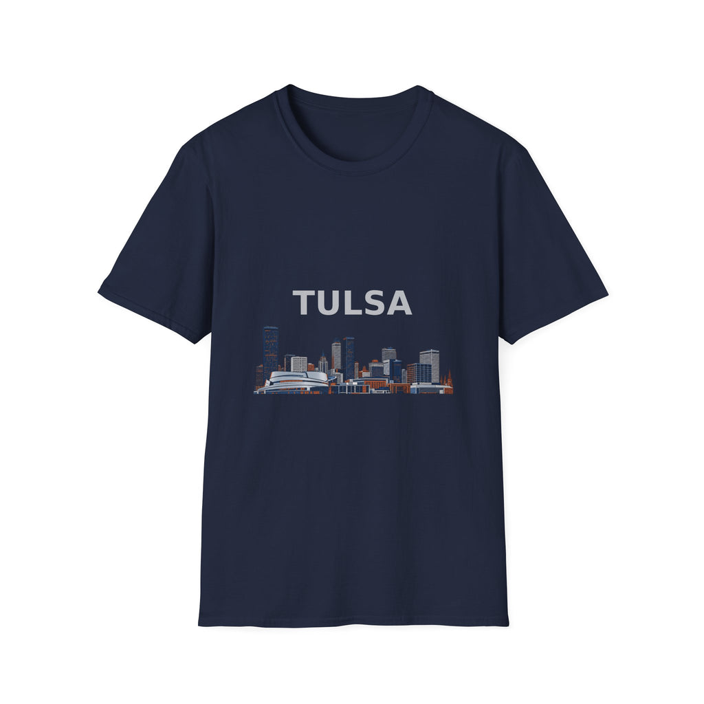 Tulsa Skyline Architecture T-Shirt