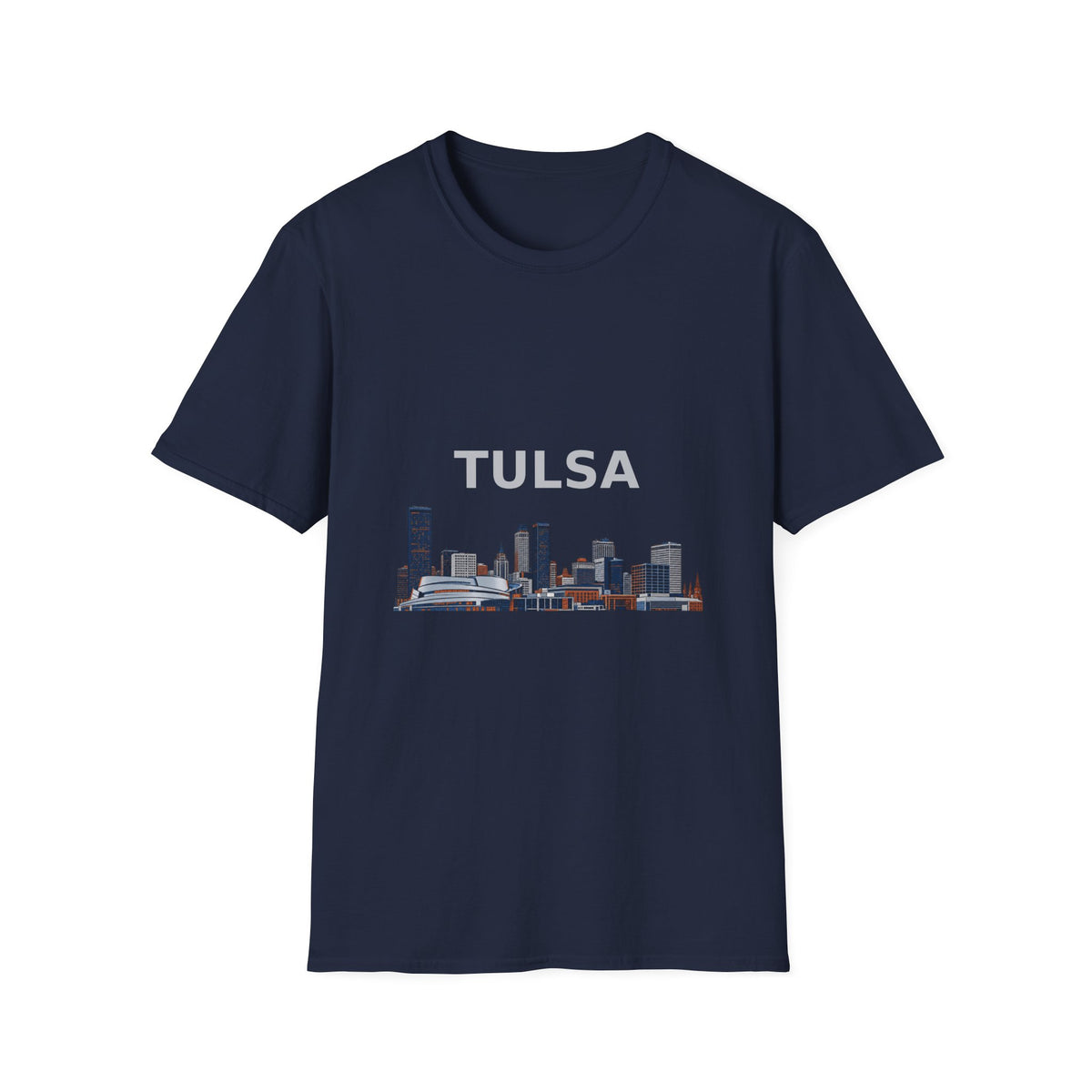 Tulsa Skyline Architecture T-Shirt