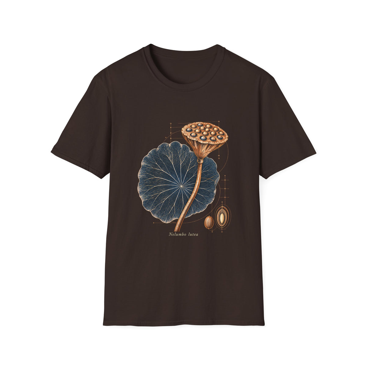 American Lotus Botanical Study T-Shirt