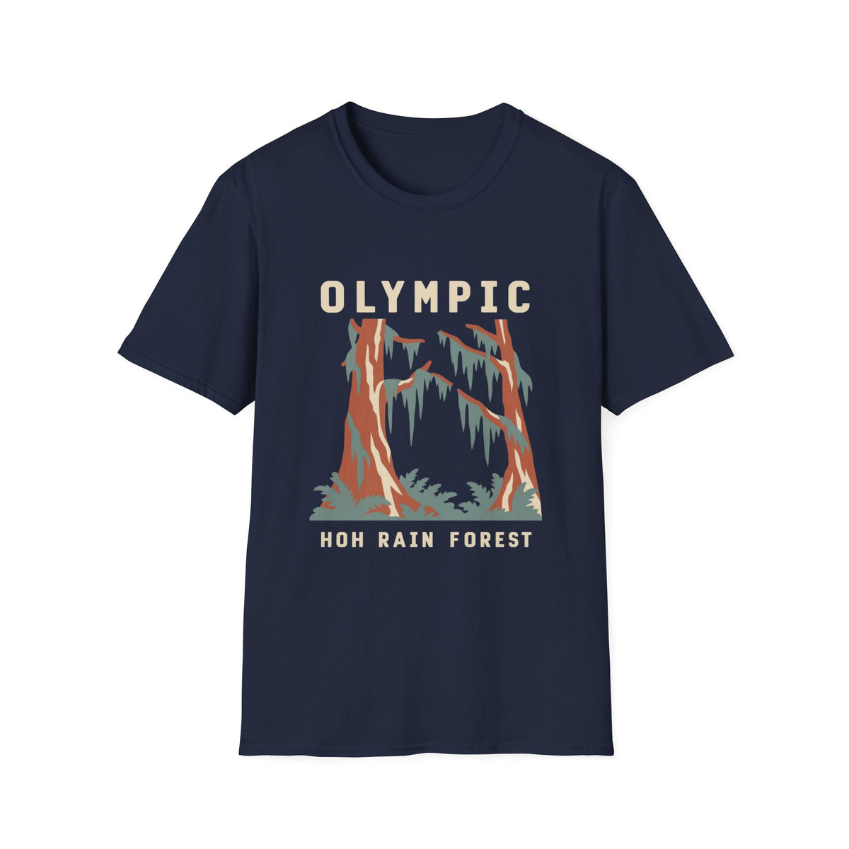Hoh Rain Forest Graphic T-Shirt | Olympic National Park