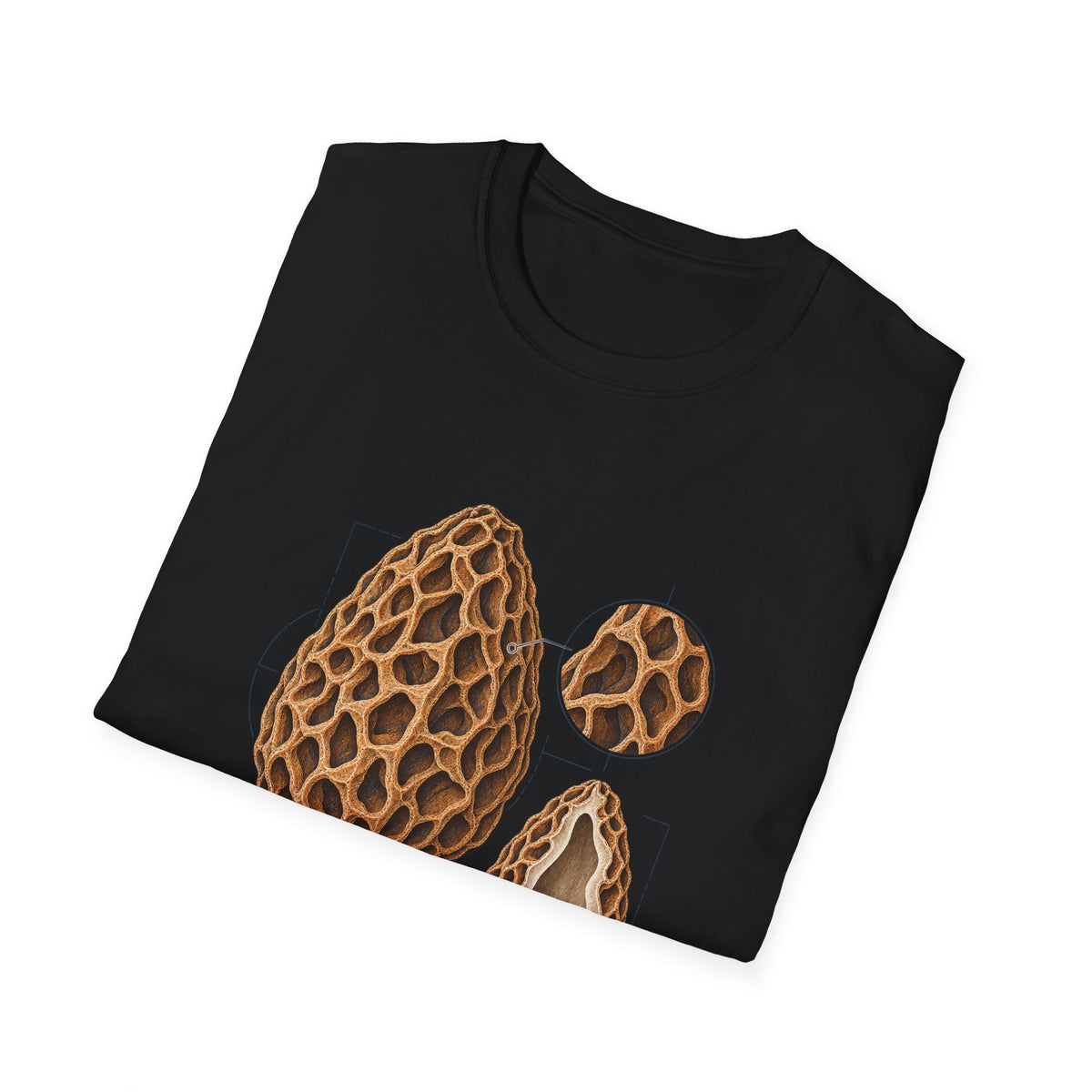 Common Morel Mushroom Study T-Shirt