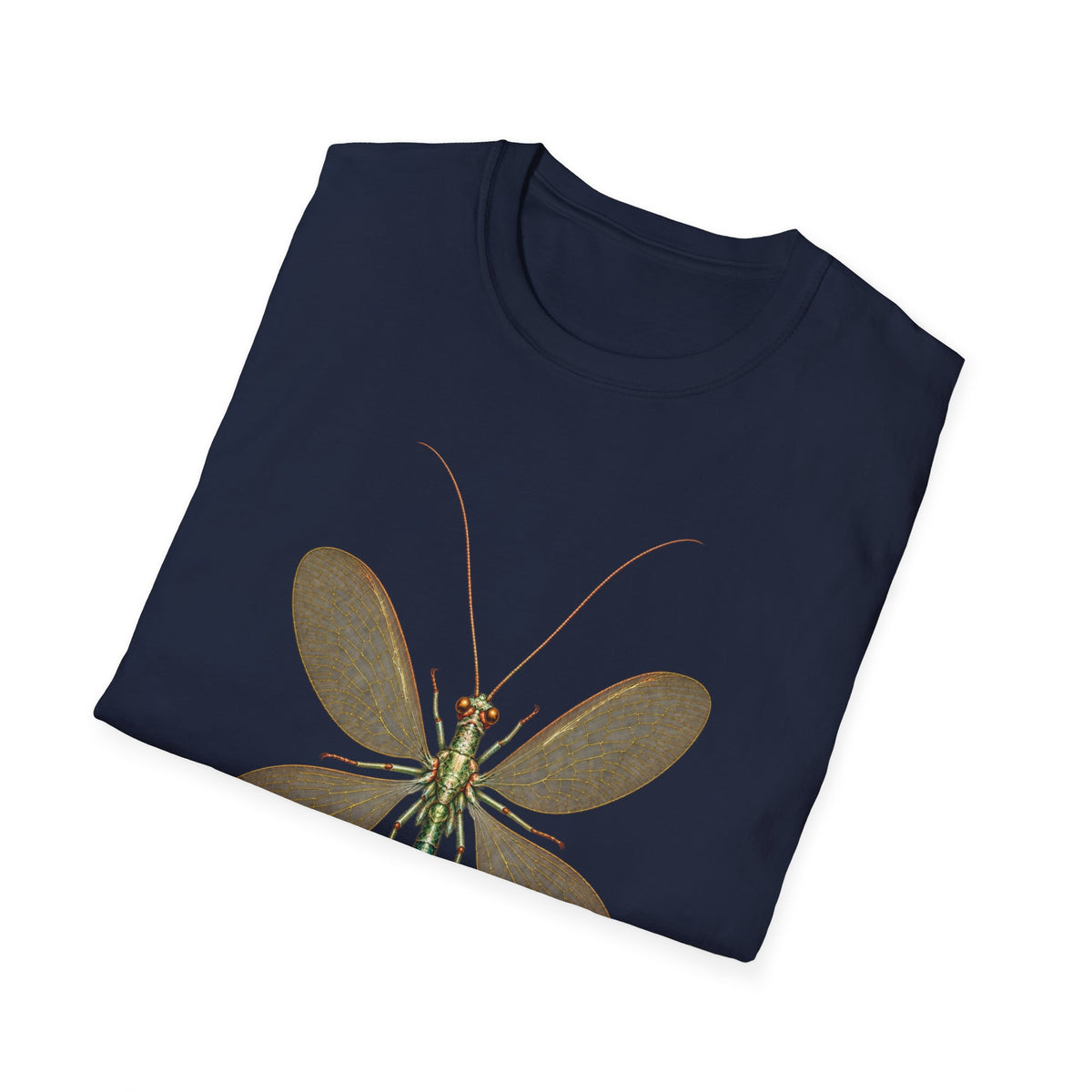 Lacewing Natural History T-Shirt | Chrysoperla rufilabris