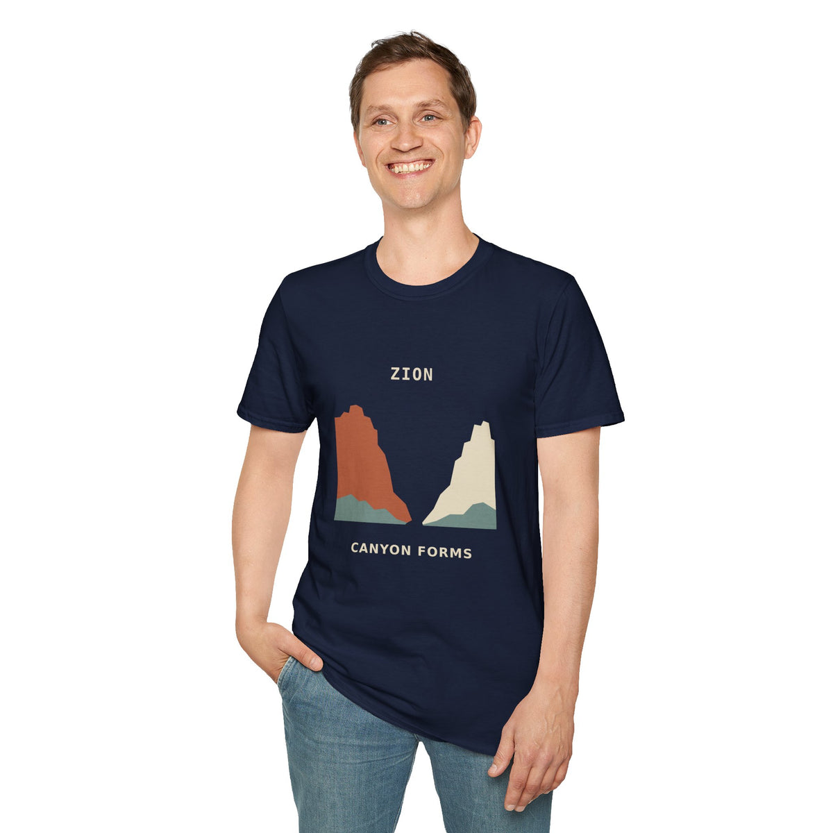 Zion Canyon Forms National Park T-Shirt
