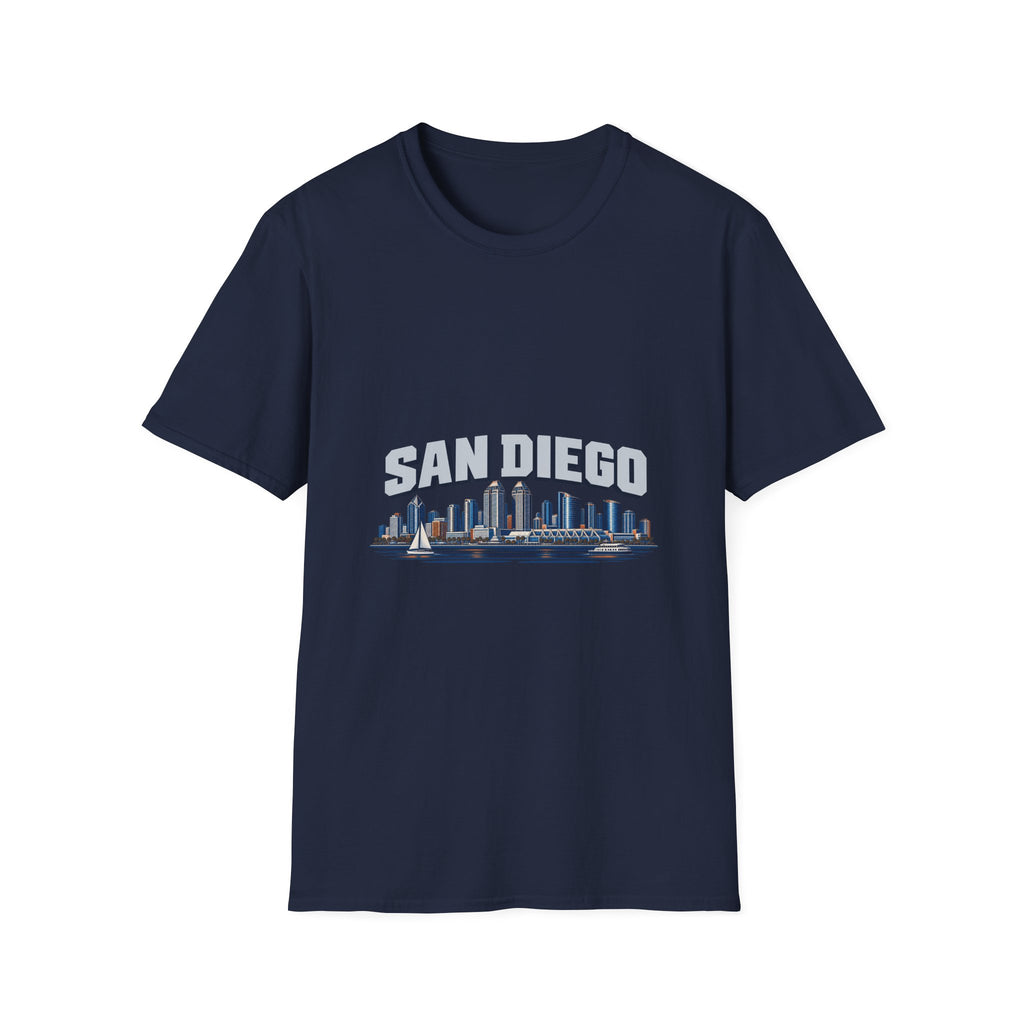 San Diego Waterfront Skyline T-Shirt