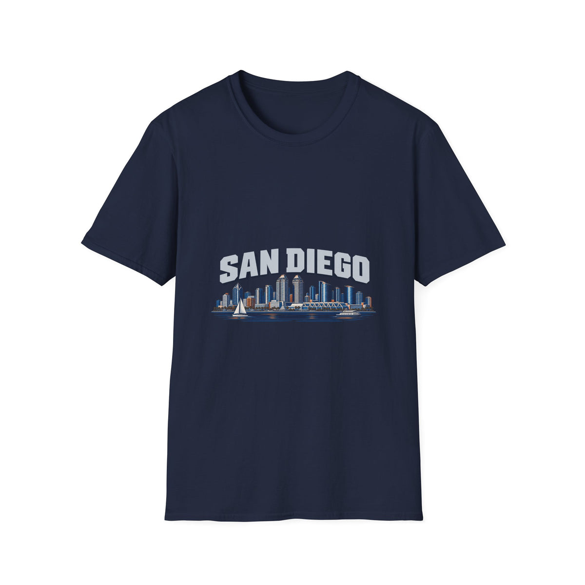 San Diego Waterfront Skyline T-Shirt