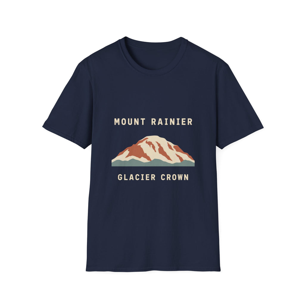 Mount Rainier Glacier Crown National Park T-Shirt