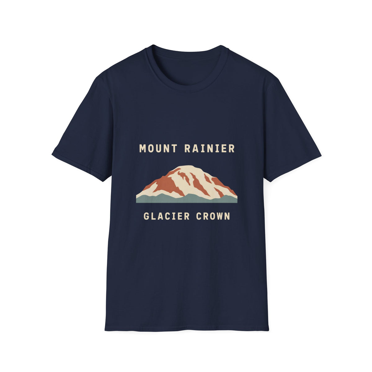 Mount Rainier Glacier Crown National Park T-Shirt