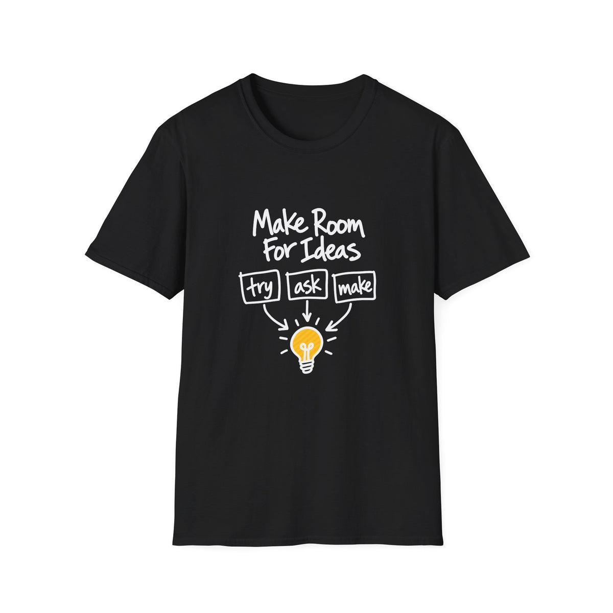 Make Room for Ideas Lightbulb T-Shirt