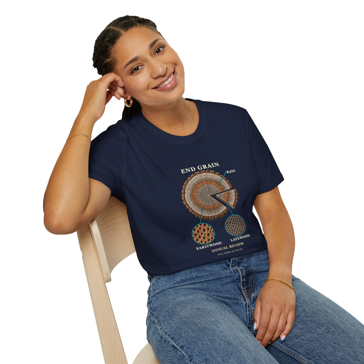 End Grain Annual Review Woodworking T-Shirt