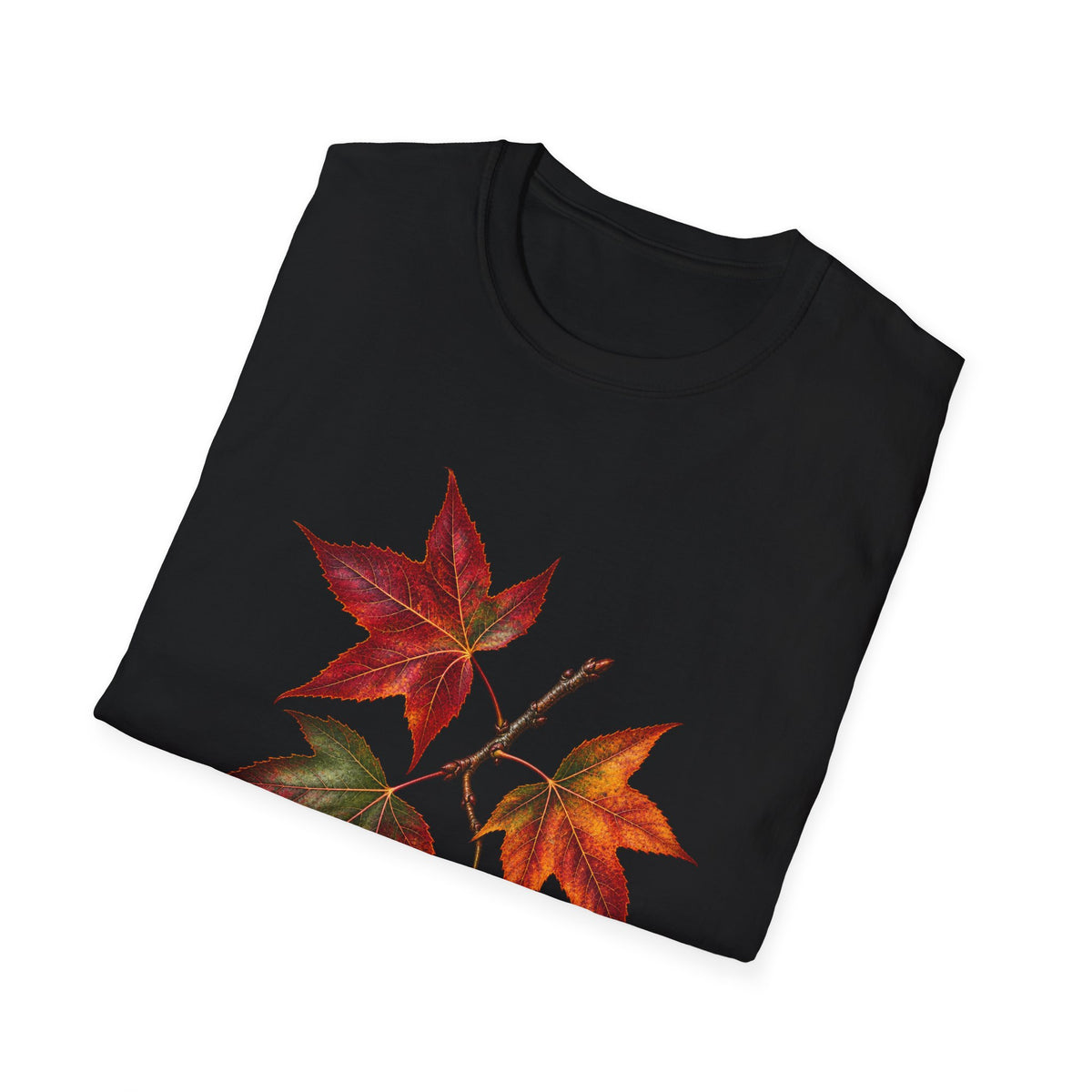 Sweetgum Autumn Botanical Study T-Shirt