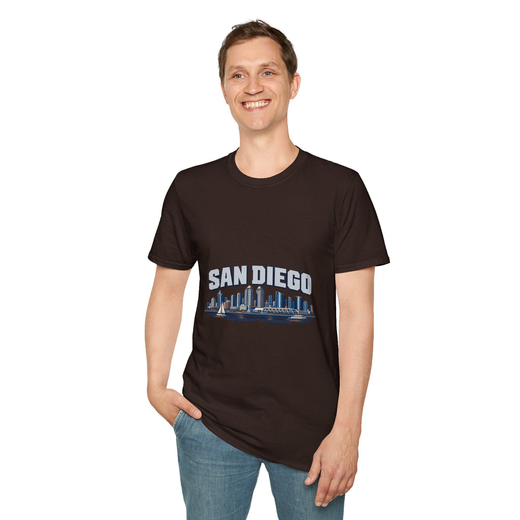 San Diego Waterfront Skyline T-Shirt