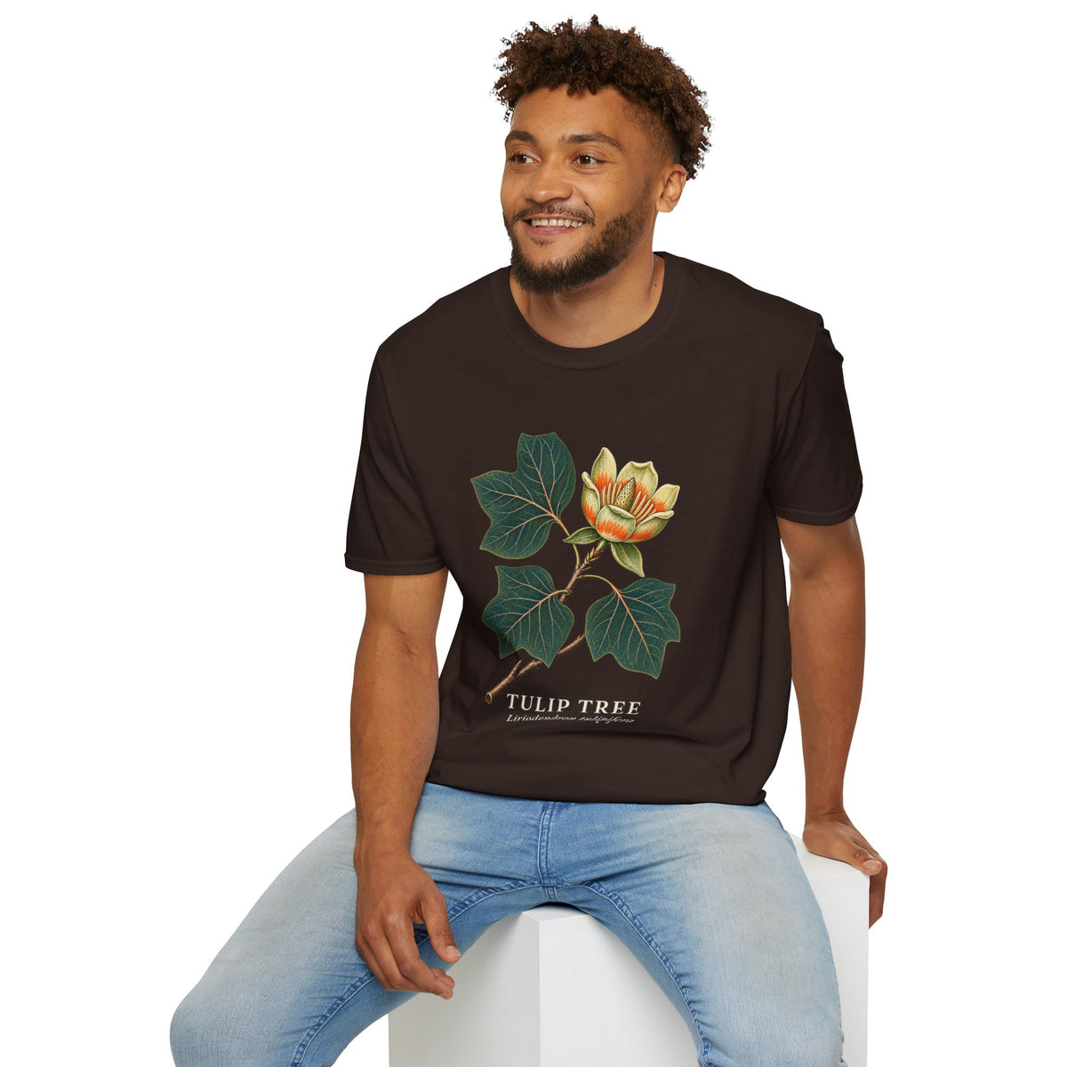 Tulip Tree Botanical T-Shirt | Liriodendron tulipifera