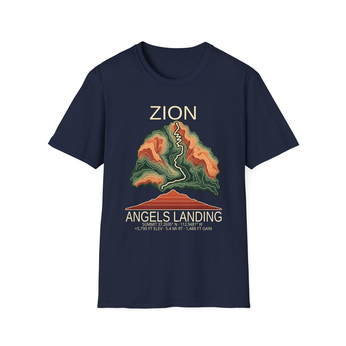 Angels Landing Hiking T-Shirt | Zion