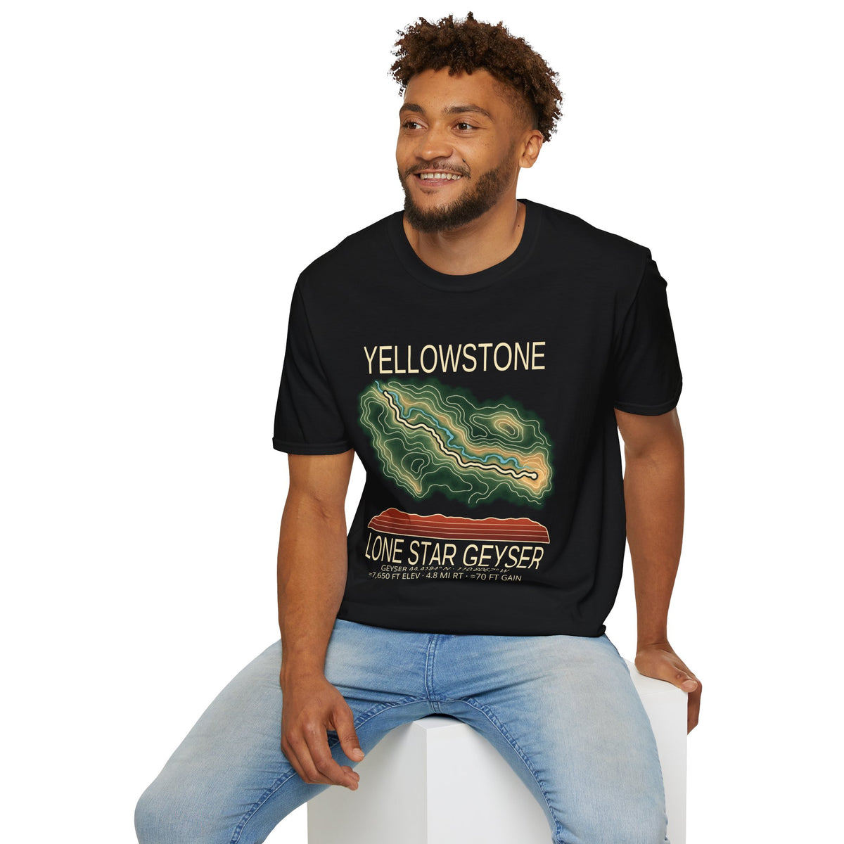 Lone Star Geyser Hiking T-Shirt | Yellowstone