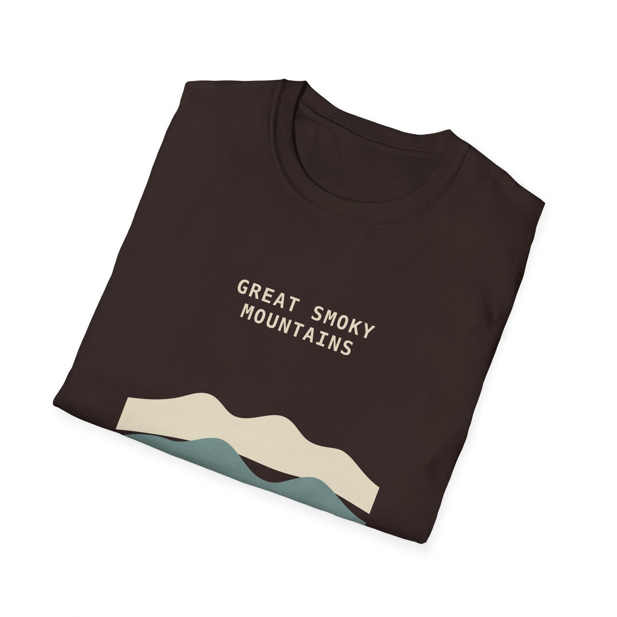 Great Smoky Mountains Ridgelines Graphic T-Shirt