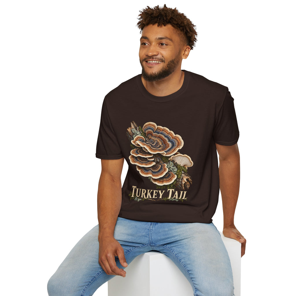 Turkey Tail Mushroom Study T-Shirt