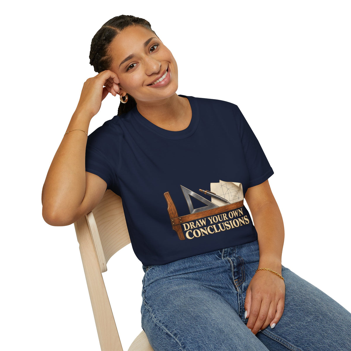 Draw Your Own Conclusions Drafting Tools T-Shirt