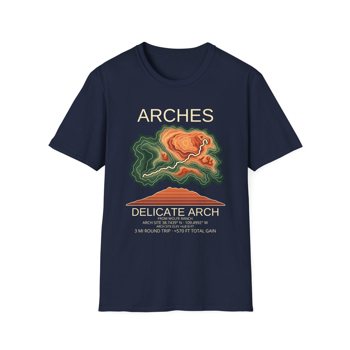 Delicate Arch Hiking T-Shirt | Arches