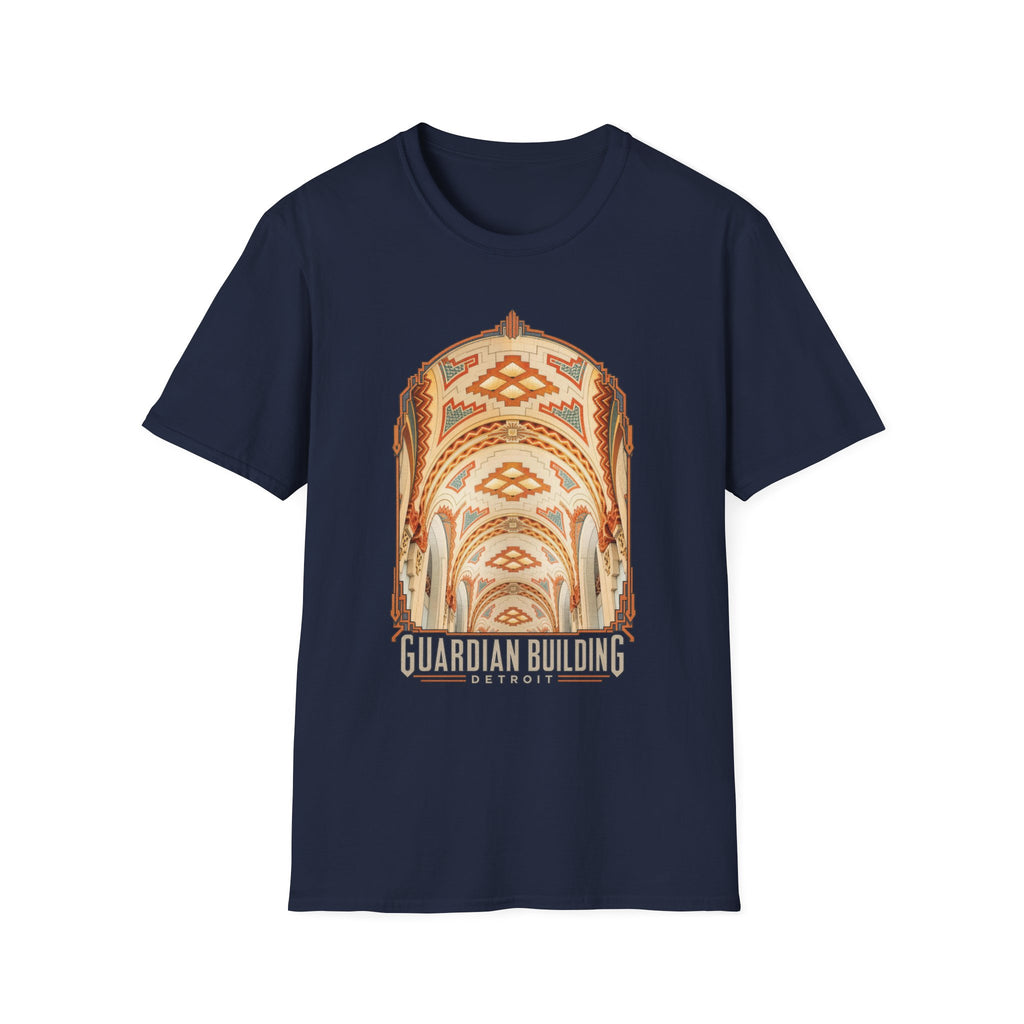 Guardian Building Detroit Architectural T-Shirt