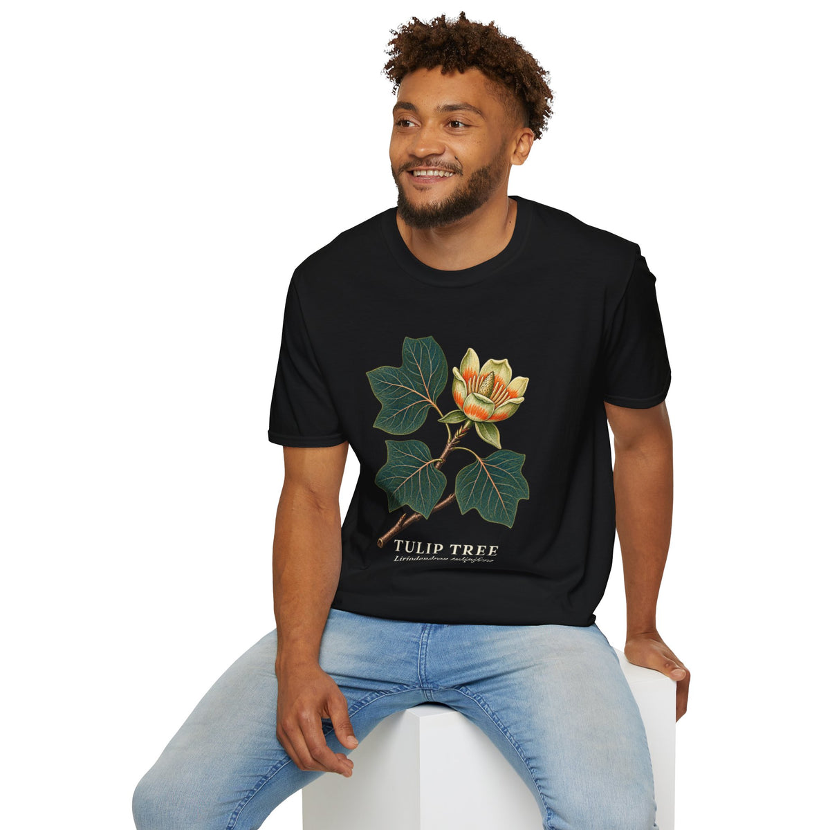 Tulip Tree Botanical T-Shirt | Liriodendron tulipifera