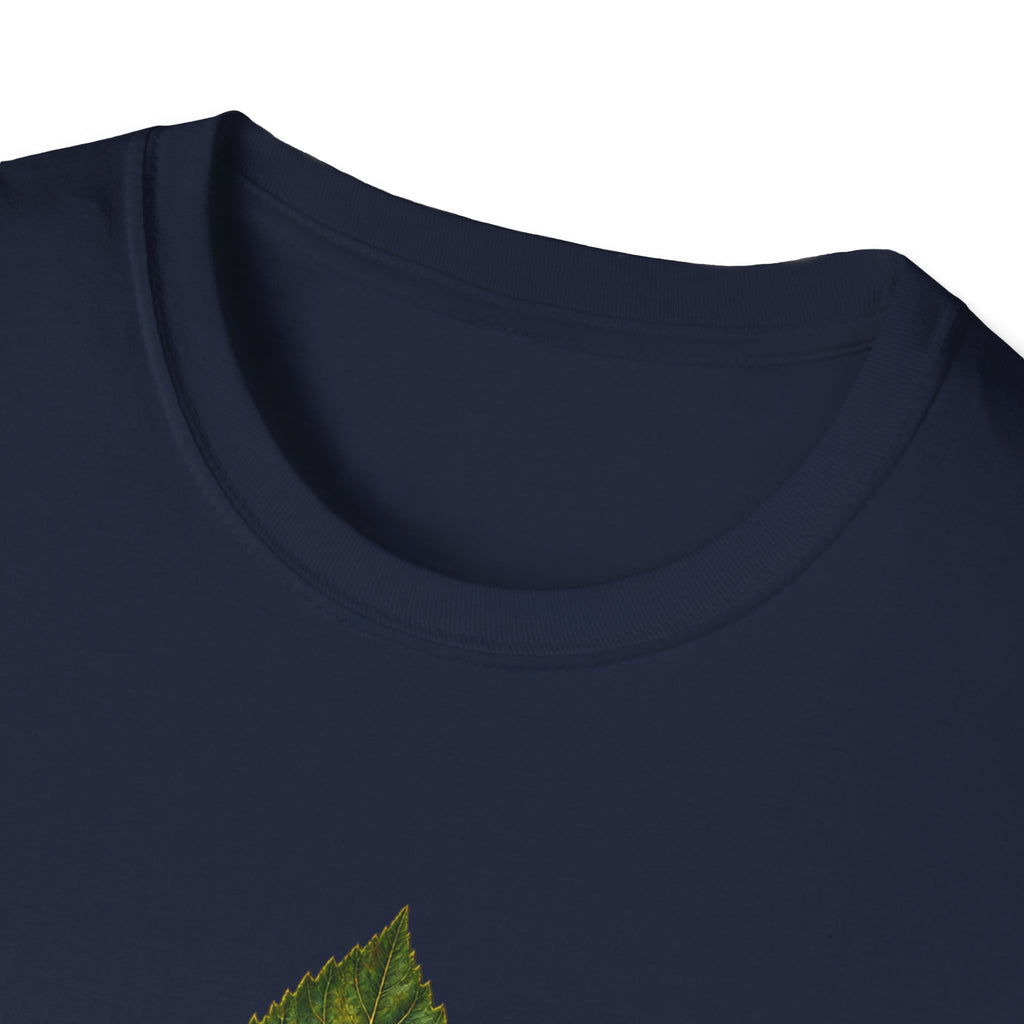 Shagbark Hickory Botanical Study T-Shirt