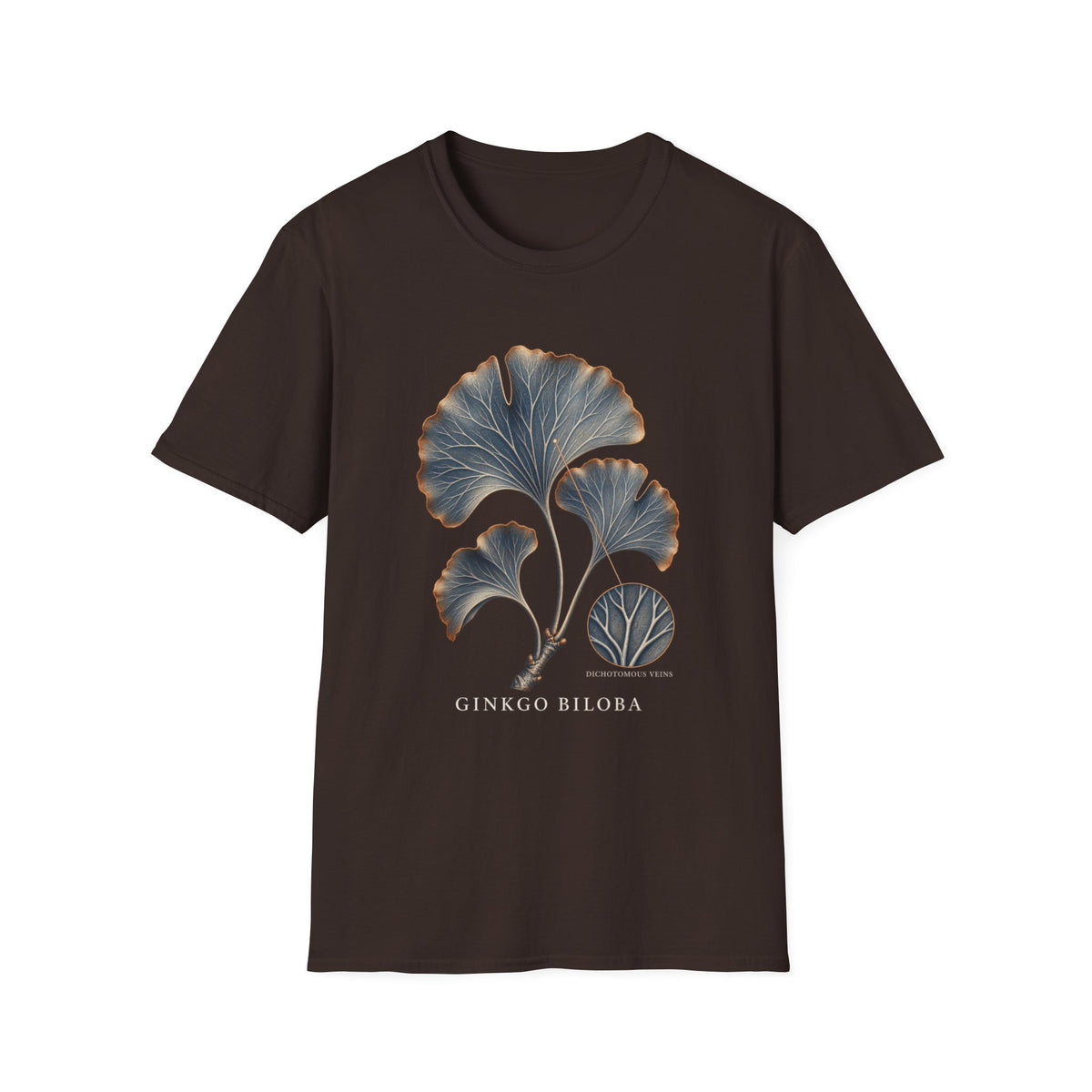 Ginkgo Biloba Leaf Botanical T-Shirt