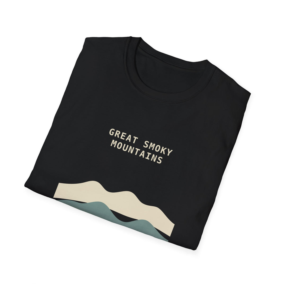 Great Smoky Mountains Ridgelines Graphic T-Shirt