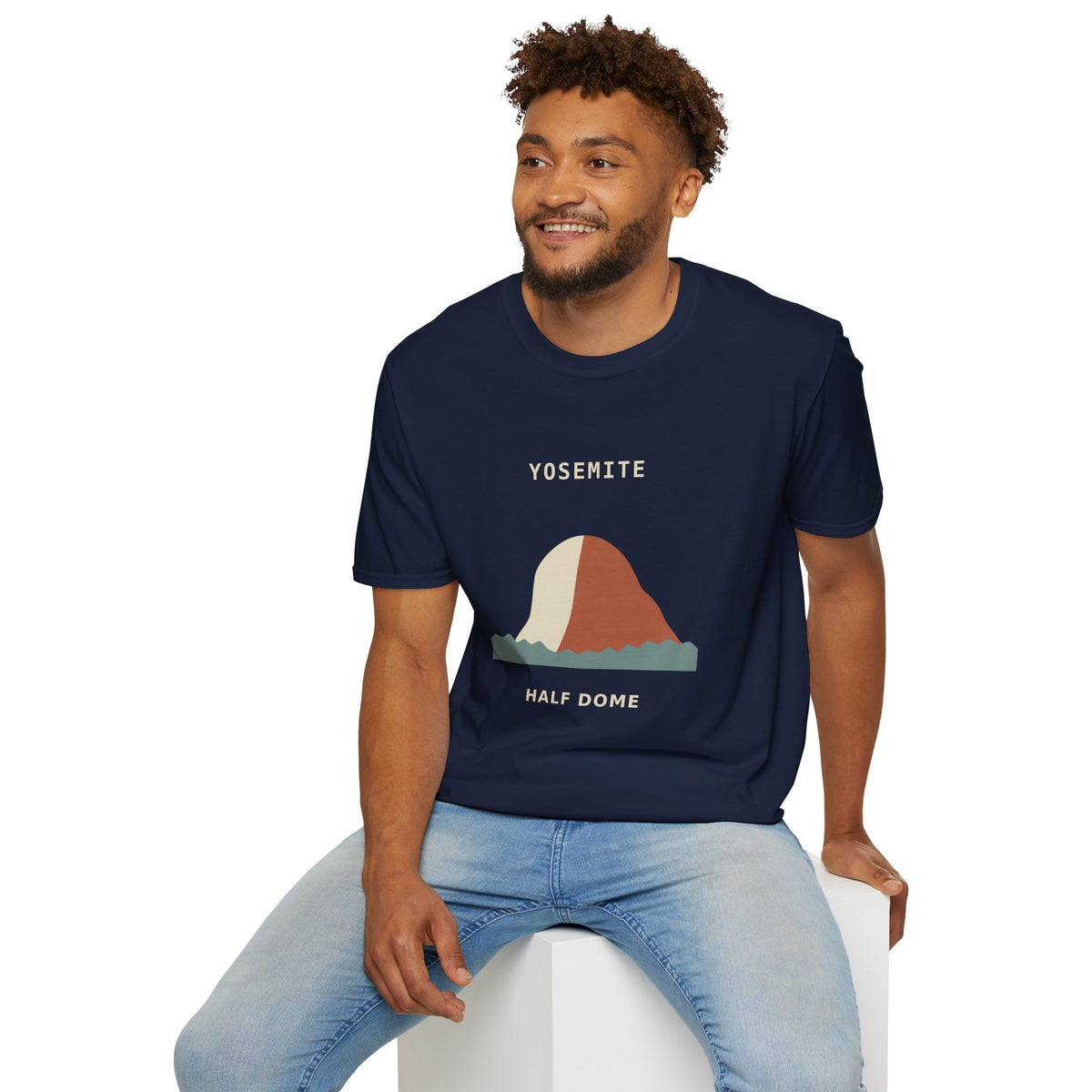 Half Dome Mountain Graphic T-Shirt | Yosemite