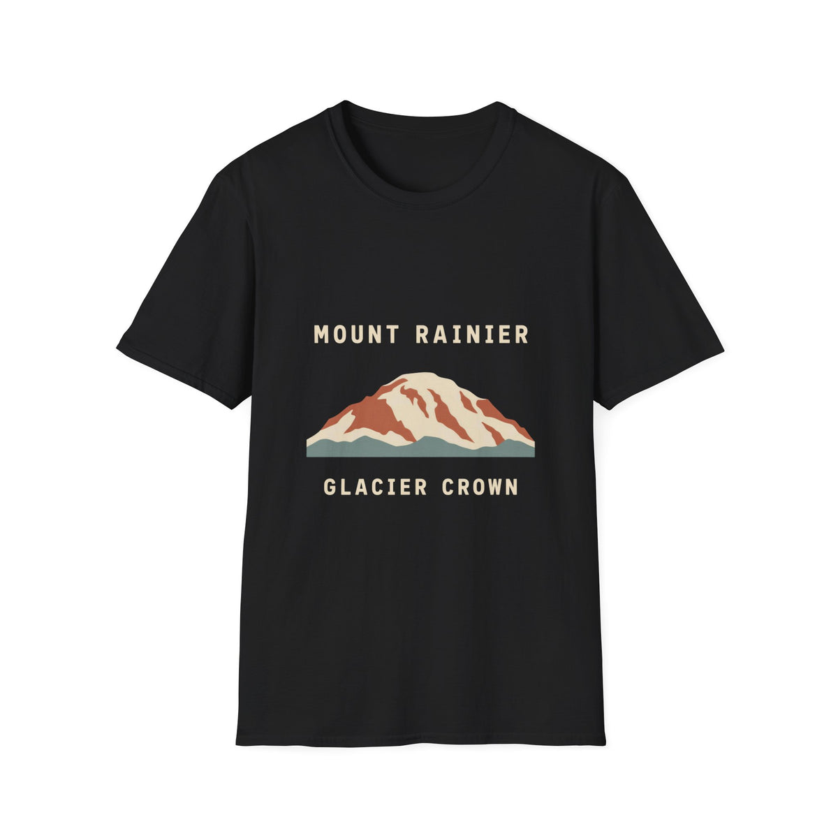 Mount Rainier Glacier Crown National Park T-Shirt
