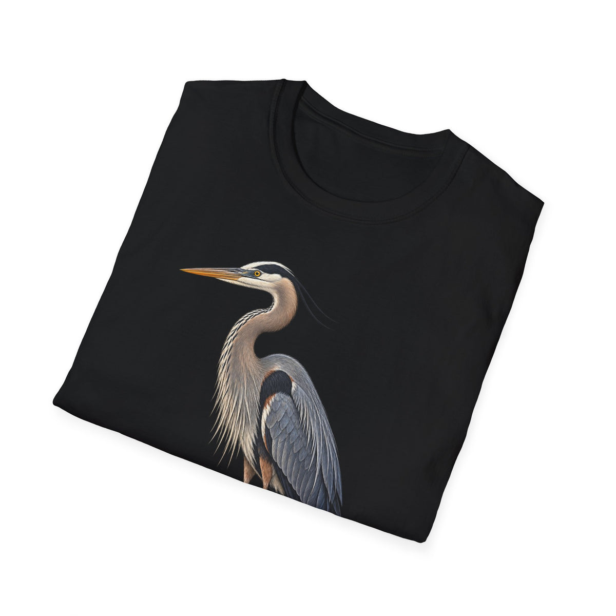 Great Blue Heron Birdwatching T-Shirt