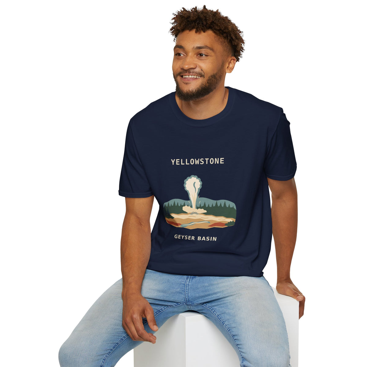 Yellowstone Geyser Basin Graphic T-Shirt