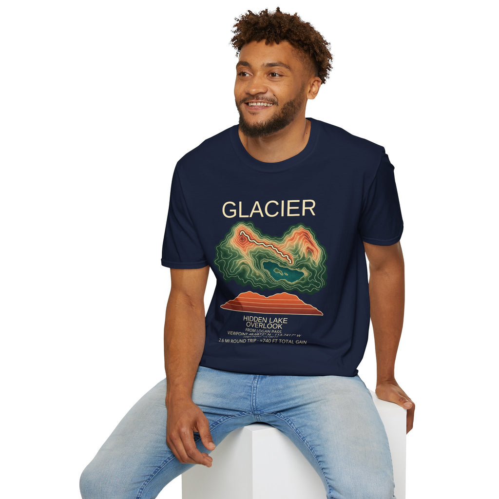 Hidden Lake Overlook Hiking T-Shirt | Glacier