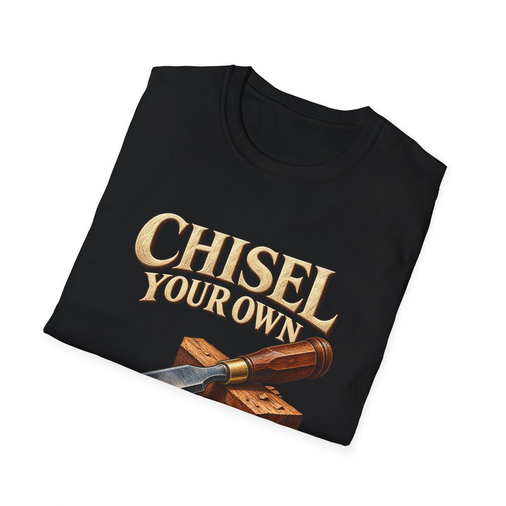 Chisel Your Own Path Woodworking Graphic T-Shirt