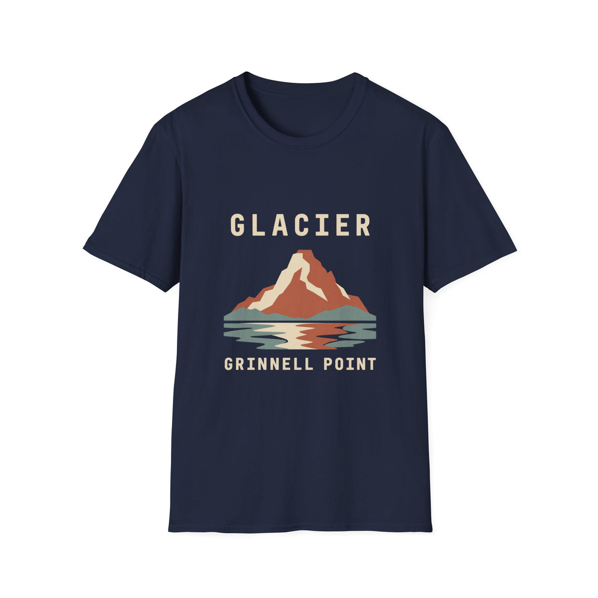 Grinnell Point Mountain T-Shirt | Glacier National Park