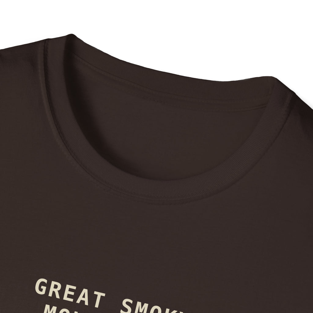 Great Smoky Mountains Ridgelines Graphic T-Shirt