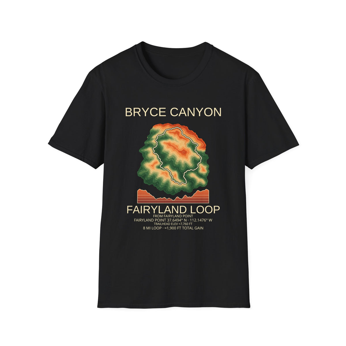 Fairyland Loop Hiking T-Shirt | Bryce Canyon