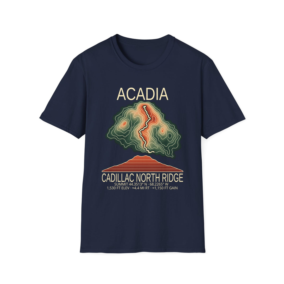 Cadillac North Ridge Hiking T-Shirt | Acadia