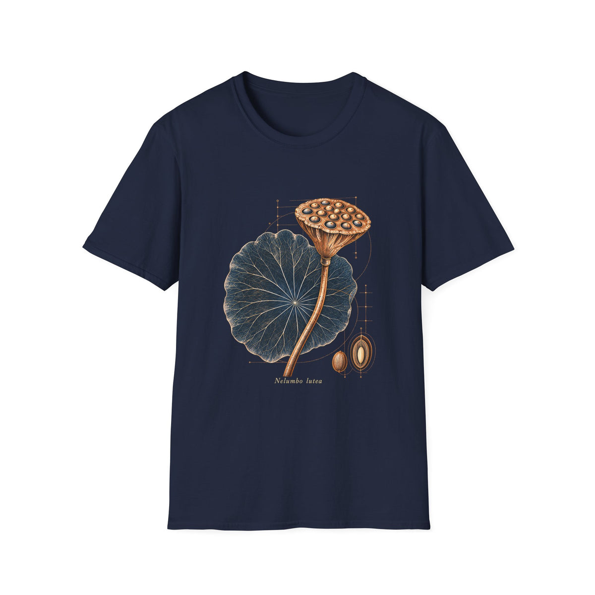 American Lotus Botanical Study T-Shirt