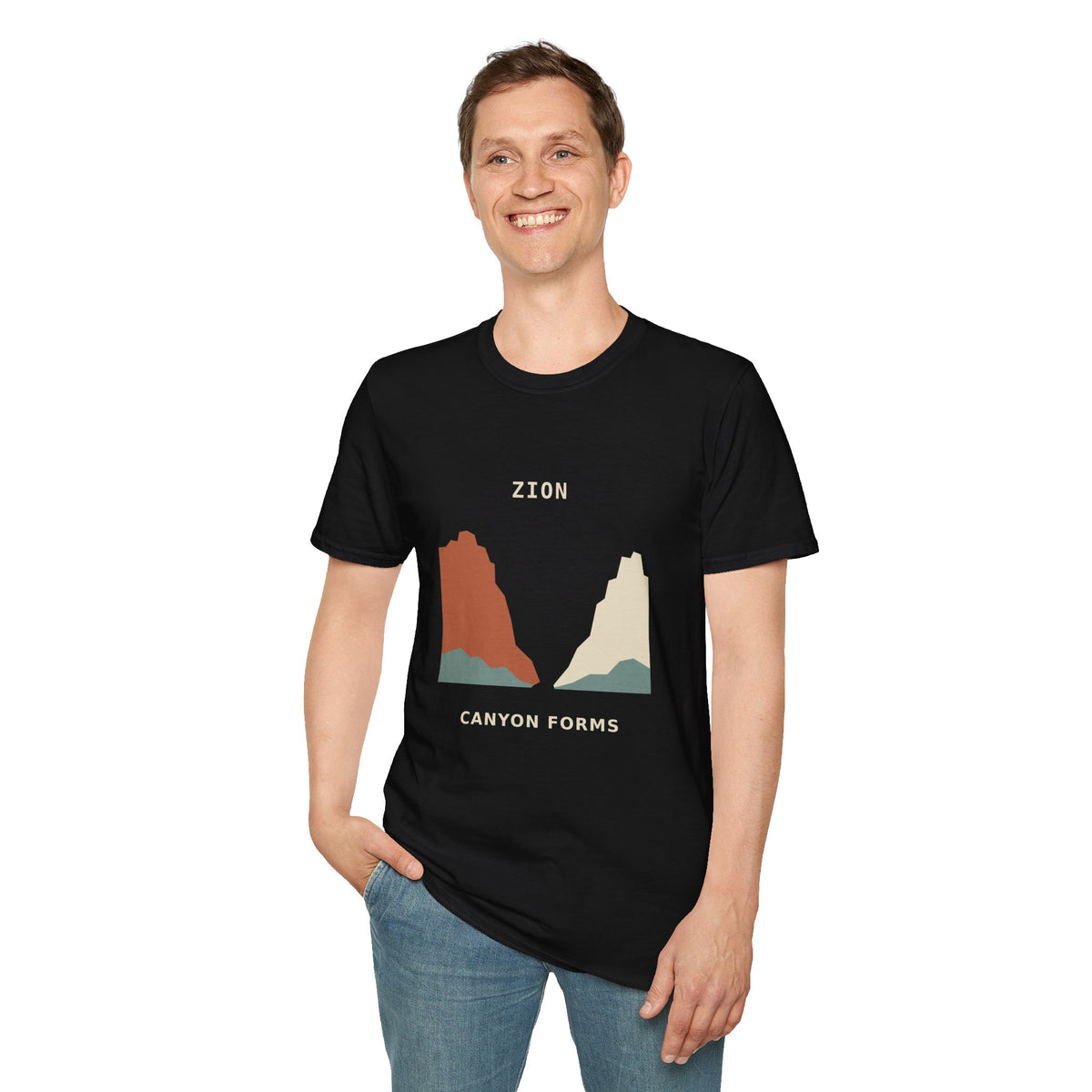 Zion Canyon Forms National Park T-Shirt