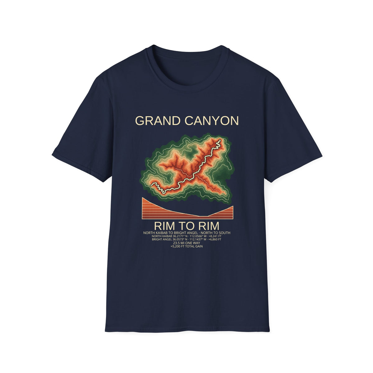 Rim to Rim Hiking T-Shirt | Grand Canyon