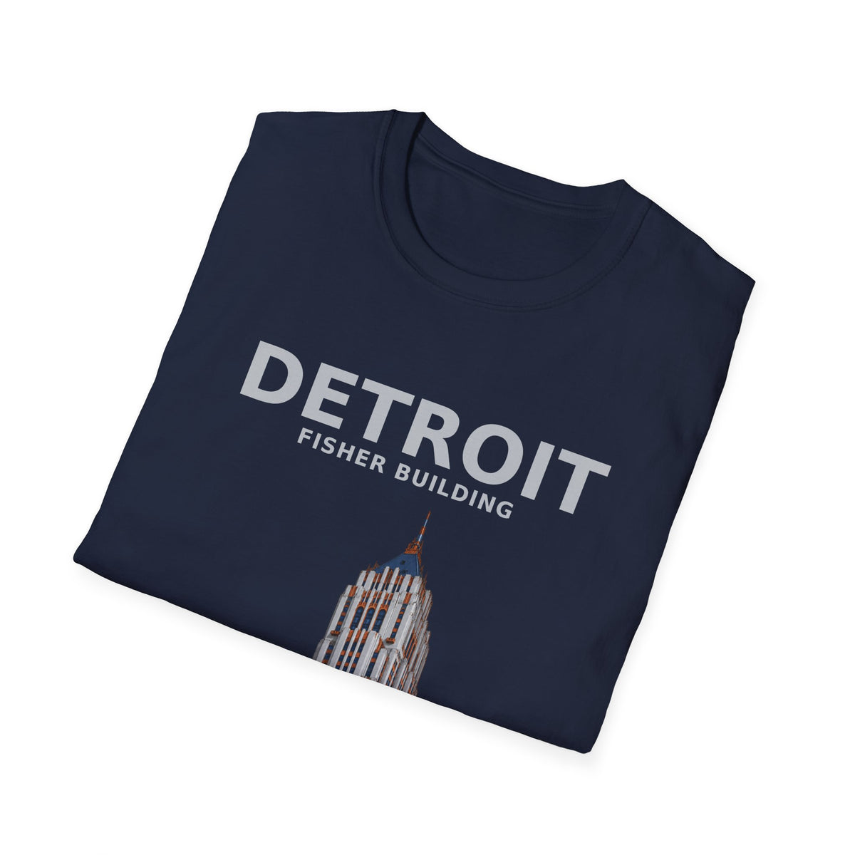 Fisher Building Detroit Architecture T-Shirt