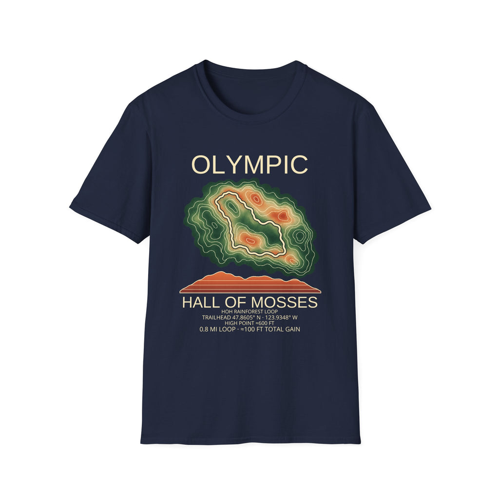 Hall of Mosses Hiking T-Shirt | Olympic
